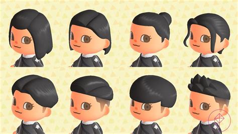 Mar 26, 2020 Top 8 Cool Hairstyles (2,400 Miles) Top 8 Stylish Hair Colors (3,000 Miles) On top of that you can buy wigs from the daily rotating selection on offer at the Animal Crossing New Horizons tailor. . Animal crossing cool hairstyles